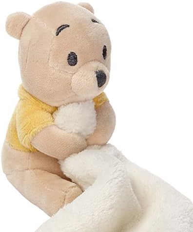 Lambs & Ivy Disney Baby Little Winnie The Pooh Lovey Plush Security Clanta