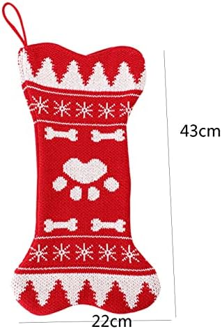 Stone Rain Cains Stocking Christmas Grandes meias de natal decoração personagem para decorações de