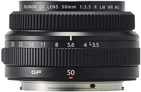 Fujifilm GFX 100S Câmera de espelho de formato médio, preto GF 50mm f/3,5 r lm lente wr