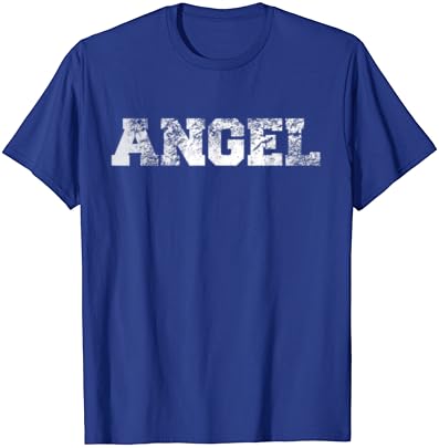 Camisa que diz camiseta anjo