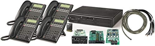 NEC SL2100 Digital Quick Start Kit com 4 portão de porta e 4 telefones digitais de 12 botões - NEC -BE117449