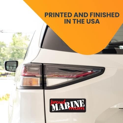 Magnet Me Up Proud Marine Mom Magnet Decal