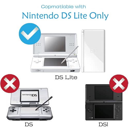 DS Lite Charger, adaptador de energia AC TFSEVE para Nintendo DS Lite NDSL, CARGER DE PULLADOR DE PULLADOR