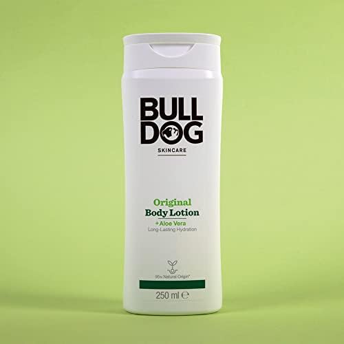 Loção corporal original da Bulldog Skincare para homens 250 ml
