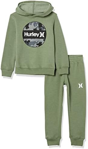 Hurley Baby-Boys capuz e jogadores de roupas de 2 peças