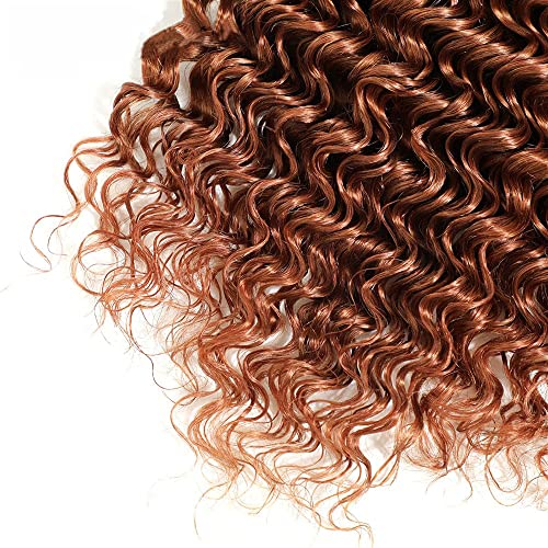 Zevpiul 24 26 28 polegadas 1b/30 pacote de cabelo humano ombre pacote de onda profunda cor marrom