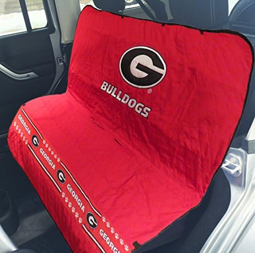 Pets First Collegiate Georgia Bulldogs Pet Car Seat Cover