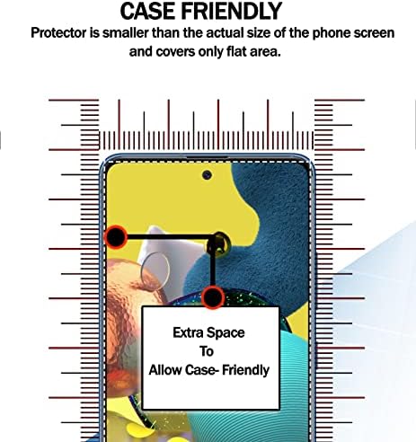 Protetor de tela RKINC [4-PACK] para Xiaomi Redmi Nota 10/ Nota 10s 5G, protetor de tela de filme de vidro temperado,