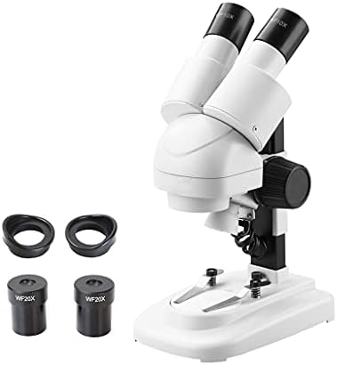 WSZJJ 2 0X / 40X Microscópio estéreo 45 ° Econfieces oculares com o topo do olho LED HD Vision PCB