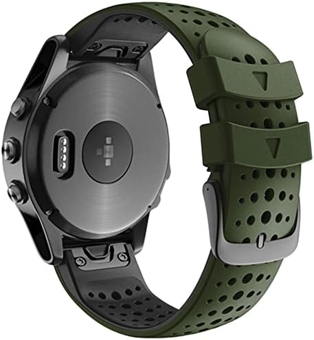 UMCNVV colorido Rápula Quickfit Watch Band Strap for Garmin Fenix ​​7 7x 5 5x 3 3 hr 945 Fenix ​​6 6x Relógio