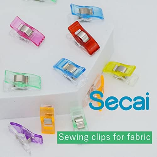 Clipes de costura Secai para artesanato e colchas, pacote de clipes de 30pcs para costura