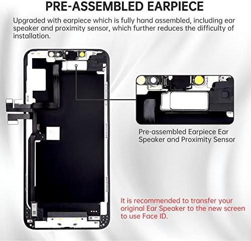 [OLED] Para o iPhone 11 Pro MAX Screen Substituição com o sensor de proximidade do alto -falante