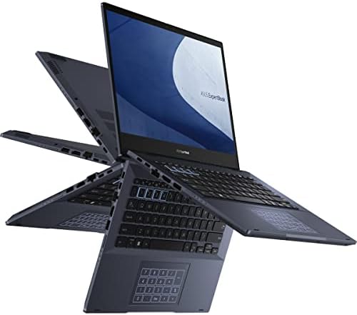 ASUS ExpertBook B5 Laptop de negócios Fin & Light Flip Business, 14 ”FHD, Intel Core i7-1260p, 1 TB SSD,