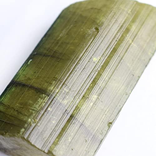 Zym116 1pc natural raro turmalina verde quartzt roug roug raw gemstone mineral amosace cristais irregular