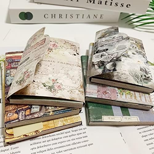 300 folhas de materiais de recortes vintage materiais de recortes de scrapbook de scrapbook decorativo efêmer
