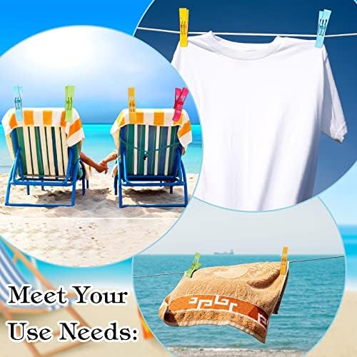 100 peças grandes clipes de toalha de praia a granel para cadeira de praia cadeira de cadeira de cadeira de toalhas