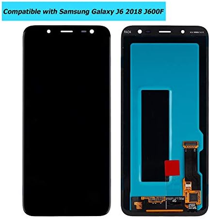 VVSIAEEK SUBSTITUIÇÃO LCD Visor compatível com Samsung Galaxy J6 2018 SM-J610FN SM-J610G 6,0 polegadas