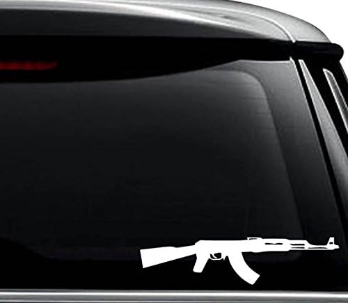 Ak-47 Assault Rifle Kalashnikov adesivo de decalque para uso em laptop, capacete, carro, caminhão, motocicleta,
