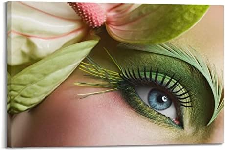 Extensão de cílios Poster de olho de olho de olho maquiagem Haimei Salon Arte da parede Poster