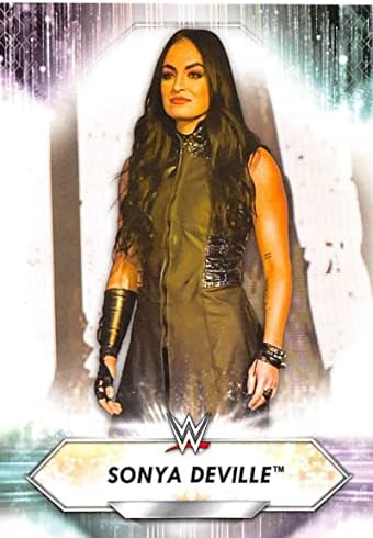 2021 Topps WWE 166 Sonya DeVille Wrestling Trading Card