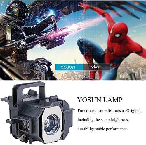 YOSUN V13H010L49 Lâmpada de projetor para Epson Elplp49 Powerlite Cinema Home 8350 8345 8500UB 8700UB 8100