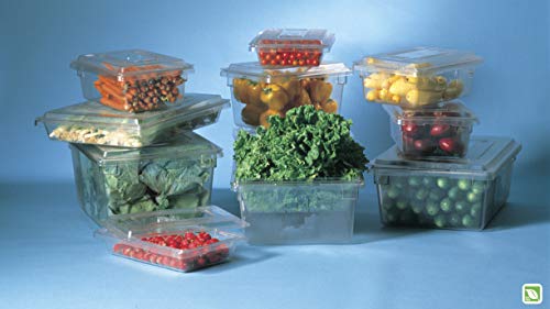 Rubbermaid Commercial Products Caixa/Tote de Armazenamento de Alimentos para Restaurante/Cofeteria, 2,75 galões,