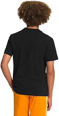 A camiseta gráfica de manga curta de North Face Boys, TNF Black, X-Large