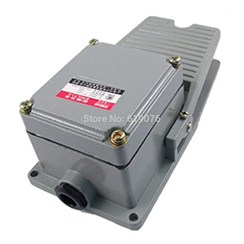 IndustrialField EN-3 AC 250V 10A 1NO 1NC Momentary Industrial Power Foot Pedal Switch para motor
