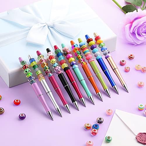 Caneta de caneta de caneta de caneta com contas variadas para canetas de caneta de caneta multicolor
