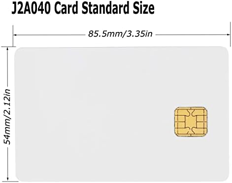 Cartões de chip Java Java040 Java040 JOP21-40K Cartão inteligente Java com 2 faixas de 8,4 mm