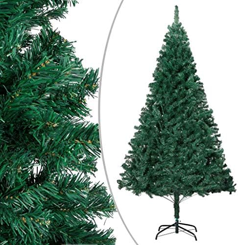Árvore de Natal Artificial de Vidaxl com galhos grossos Decoração de ornamento de natal da sala de