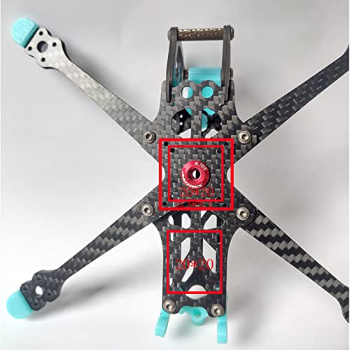 KD3.5 KD4 3,5/4 polegadas 160/180mm FPV Freestyle Frame RC Fiber de fibra de carbono FPV Kit de drone Support