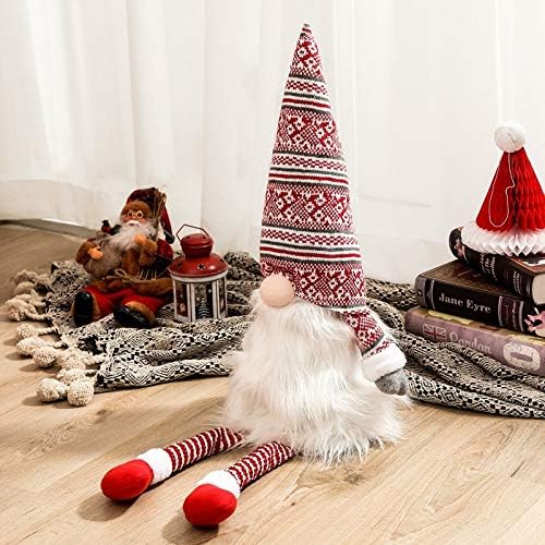 Ornamento de inverno Decorações fofas de capa de festa de Natal Treça Treça Decoração de casa Ornamentos