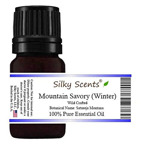 Óleo essencial de Mountain Savory Wild criado puro e natural 15 ml
