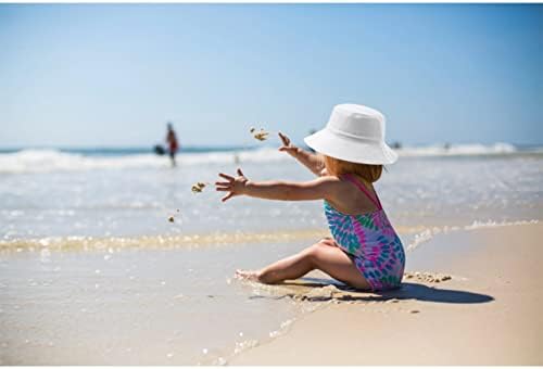 Dorobios Baby Sun Hat para Boy Girl Girlller Beach Bucket Hat Kids Summer Sun Protection Hats Infant