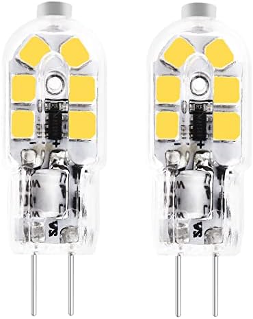 Lâmpada de lâmpada LED YUCCLIM G4 12V - Bulbos de paisagem de baixa tensão - Base Bi -PIN JC T3 TIPO WB01X10239