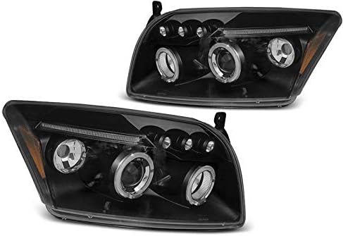 Faróis VR-1255 Luzes frontais Lâmpadas de carro faróis de faróis Driver e passageiro Lado completo Conjunto