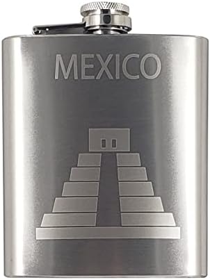 México 7 oz Flask Gift Set