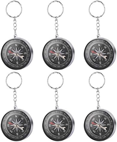 Nuobesty Wedding Favors Favors Wedding Favors Compass Key Chain Compass Key Ring Bag Pingente Mini