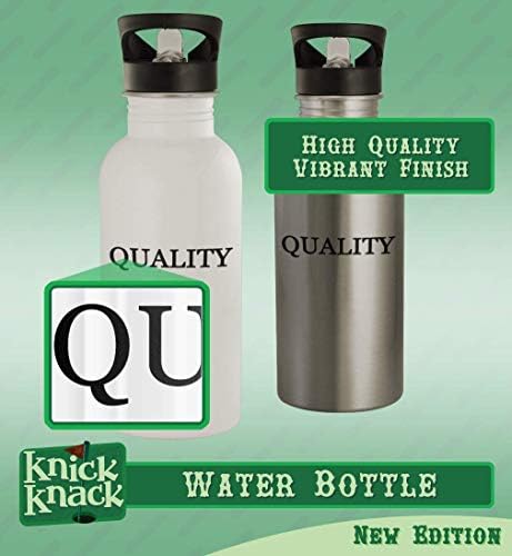 Presentes Knick Knack Got Vodka Mourge? - 20 onças de aço inoxidável garrafa de água, prata