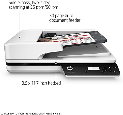HP ScanJet Pro 3500 F1 Scanner de mesa