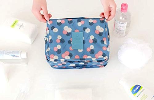 Bolsa de higiene pessoal Zumzup com gancho suspenso kit de higieness para estampa floral para estampa