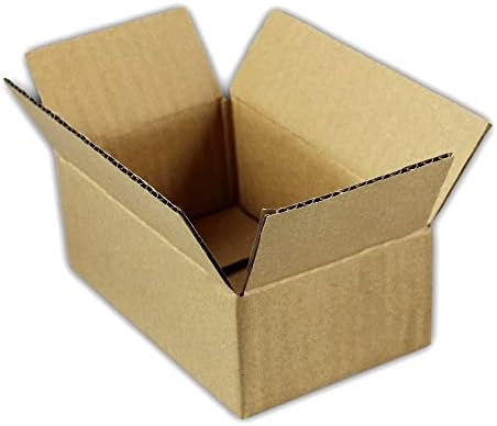 50 ECOswift 7x5x4 Caixas de remessa de papelão corrugadas Mailamento Caixa de caixa de embalagem de embalagem 7