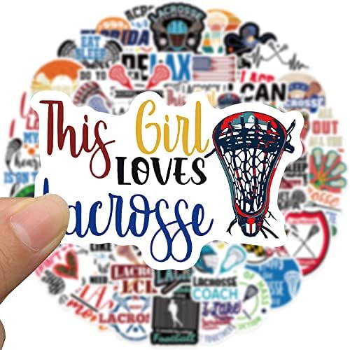 Adesivos de lacrosse - adesivos de lacrosse perfeitos para homens, amantes de lacrosse, mulheres,