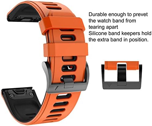 ANZOAT RAIST RAIST REAKBAND Strap para Garmin Fenix ​​7 7x 6x Pro Watch EasyFit Wrist Band para Fenix ​​6 Pro