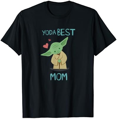Star Wars Yoda Melhor Mãe Yoda Chibi Retrato T-shirt