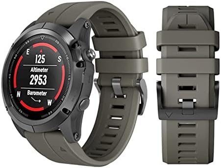 FACDEM 22 26mm Sport Silicone Smart Watch Band Straps Bracelet Quickfit para Garmin Fenix ​​7