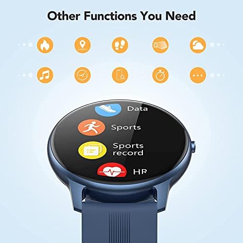Smart Touch Smart Watch, SmartWatch For Men Women IP68 Rastreador de atividades à prova d'água