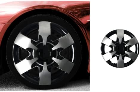 Snap de 16 polegadas no Hubcaps compatíveis com Honda Civic - Conjunto de 4 tampas de aros para rodas de 16