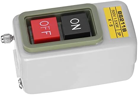 Interruptor de pressão de travamento automático 3p Onx/Off Switch Pressionamento do botão de força AC 220V/380V